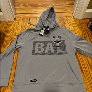 Gray Ravens Men's Hoodie